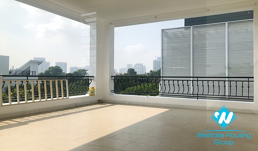 Beautiful new villa with full new equipments for rent in Ciputra, Tay Ho
